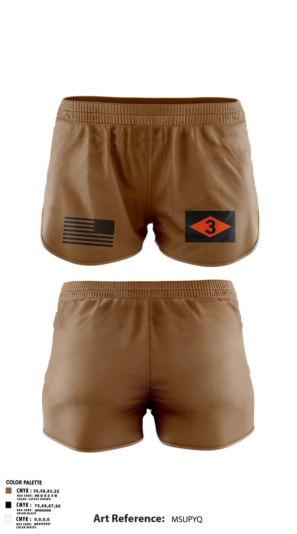 Ranger Panties, 3rd battalion 75th ranger regiment, Army, Teamtime, Team time, sublimation, custom sports apparel, team uniforms, spirit wear, spiritwear, sports uniforms, custom shirts, team store, custom team store, fundraiser sports, apparel fundraiser