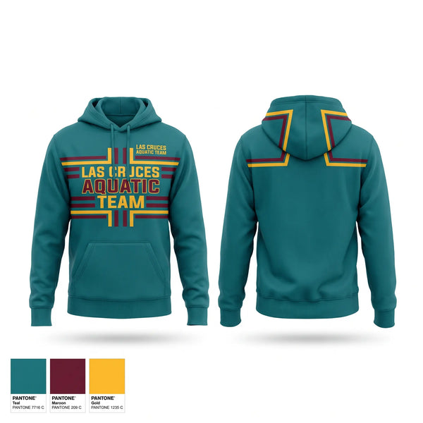 Hoodie, Las Cruces Aquatic Team, Swimming, Teamtime, Team time, sublimation, custom sports apparel, team uniforms, spirit wear, spiritwear, sports uniforms, custom shirts, team store, custom team store, fundraiser sports, apparel fundraiser