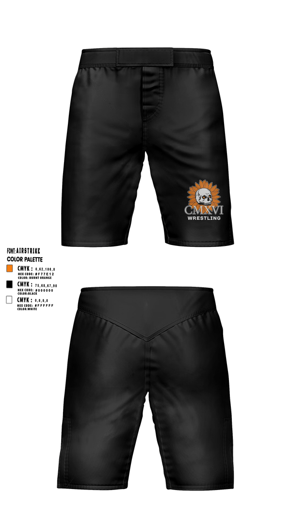 Fight Shorts, Nine 16 Wrestling Club, Wrestling, Teamtime, Team time, sublimation, custom sports apparel, team uniforms, spirit wear, spiritwear, sports uniforms, custom shirts, team store, custom team store, fundraiser sports, apparel fundraiser