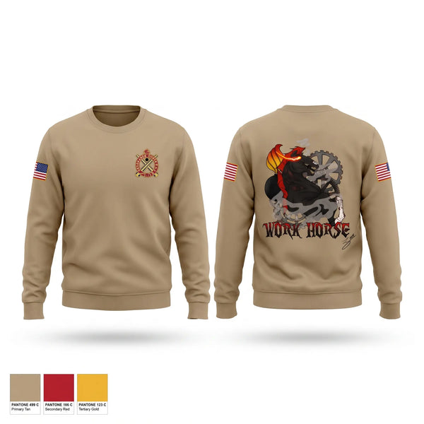 Crew Neck Sweatshirt, 1-51 ada, Army, Teamtime, Team time, sublimation, custom sports apparel, team uniforms, spirit wear, spiritwear, sports uniforms, custom shirts, team store, custom team store, fundraiser sports, apparel fundraiser