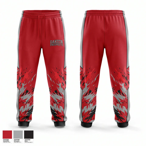 Sweatpants, Dakota Prospects, Men's Basketball, Teamtime, Team time, sublimation, custom sports apparel, team uniforms, spirit wear, spiritwear, sports uniforms, custom shirts, team store, custom team store, fundraiser sports, apparel fundraiser