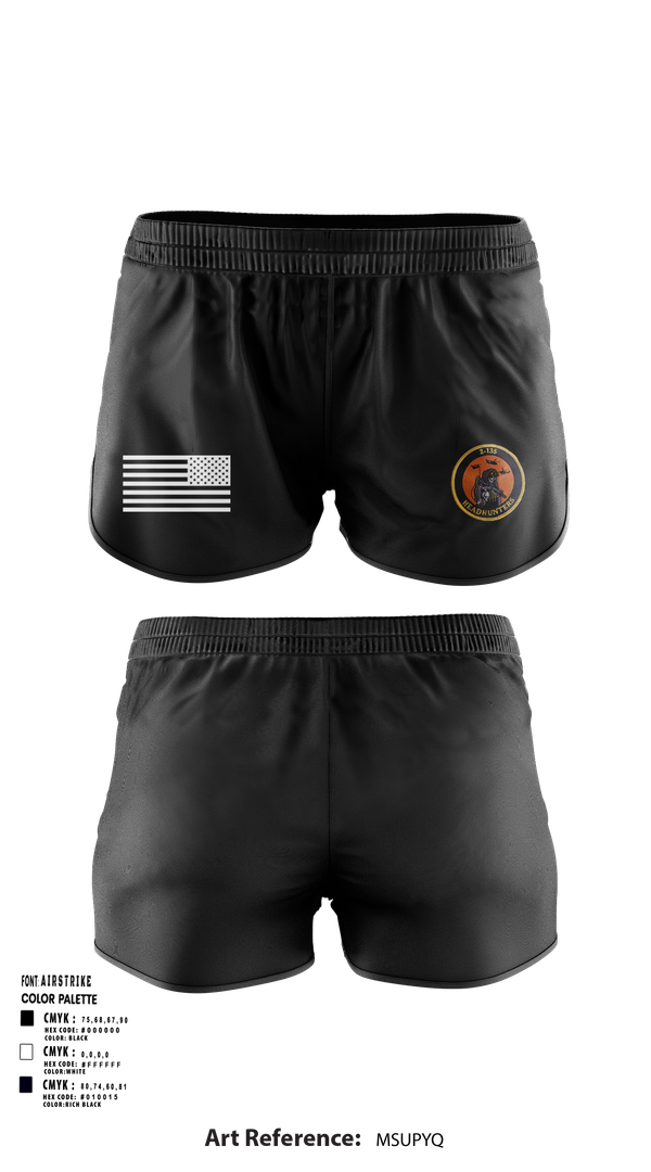 Ranger Panties, HHC 2-135th AVN REG, , Teamtime, Team time, sublimation, custom sports apparel, team uniforms, spirit wear, spiritwear, sports uniforms, custom shirts, team store, custom team store, fundraiser sports, apparel fundraiser