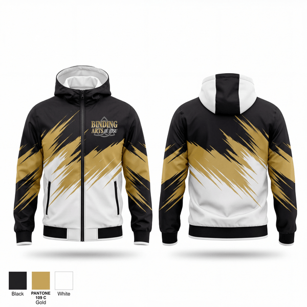 Windbreaker, Binding Arts Jiu Jitsu, , Teamtime, Team time, sublimation, custom sports apparel, team uniforms, spirit wear, spiritwear, sports uniforms, custom shirts, team store, custom team store, fundraiser sports, apparel fundraiser