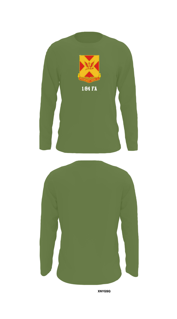 Long Sleeve Performance Shirt, 1/84 FA, , Teamtime, Team time, sublimation, custom sports apparel, team uniforms, spirit wear, spiritwear, sports uniforms, custom shirts, team store, custom team store, fundraiser sports, apparel fundraiser