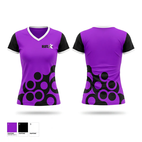 Womens Short Sleeve Vneck Shirt, BRX, Women's Volleyball, Teamtime, Team time, sublimation, custom sports apparel, team uniforms, spirit wear, spiritwear, sports uniforms, custom shirts, team store, custom team store, fundraiser sports, apparel fundraiser