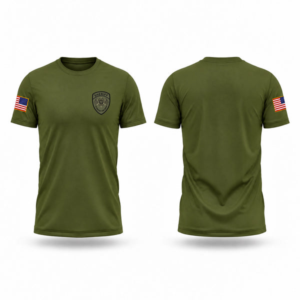 Short Sleeve Performance Shirt, Evangeline Parish Sheriff's Office, Police, Teamtime, Team time, sublimation, custom sports apparel, team uniforms, spirit wear, spiritwear, sports uniforms, custom shirts, team store, custom team store, fundraiser sports, apparel fundraiser