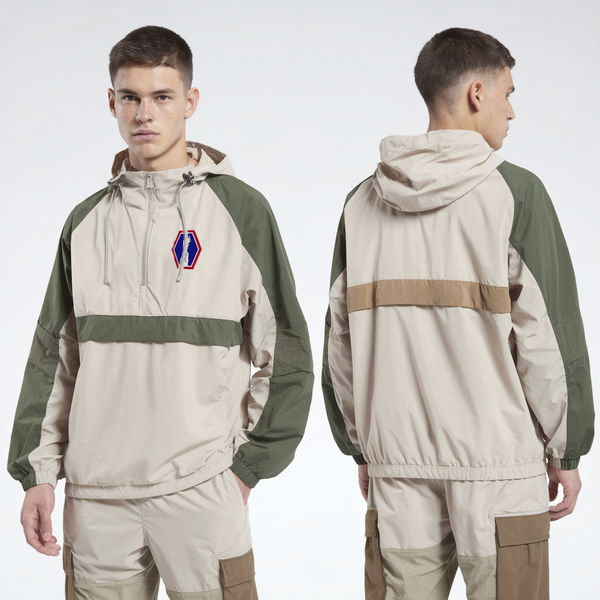 Windbreaker, 100 Battalion 442 Infantry, Army, Teamtime, Team time, sublimation, custom sports apparel, team uniforms, spirit wear, spiritwear, sports uniforms, custom shirts, team store, custom team store, fundraiser sports, apparel fundraiser
