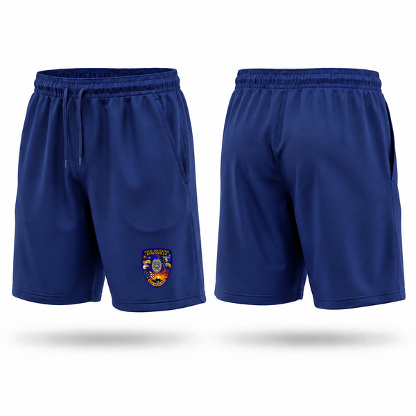 Athletic Shorts With Pockets, D.O.W POLICE, Police, Teamtime, Team time, sublimation, custom sports apparel, team uniforms, spirit wear, spiritwear, sports uniforms, custom shirts, team store, custom team store, fundraiser sports, apparel fundraiser