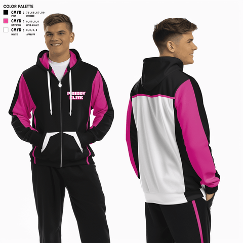 Zip Hoodie, P Diddy Elite, Men's Basketball, Teamtime, Team time, sublimation, custom sports apparel, team uniforms, spirit wear, spiritwear, sports uniforms, custom shirts, team store, custom team store, fundraiser sports, apparel fundraiser
