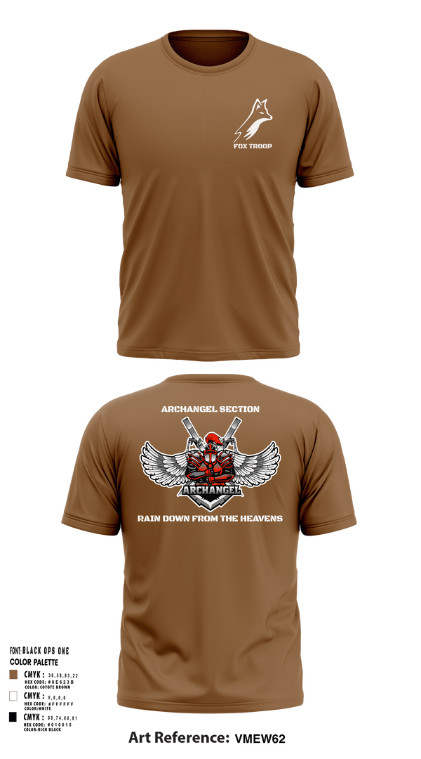 Short Sleeve Performance Shirt, Fox troop, Army, Teamtime, Team time, sublimation, custom sports apparel, team uniforms, spirit wear, spiritwear, sports uniforms, custom shirts, team store, custom team store, fundraiser sports, apparel fundraiser