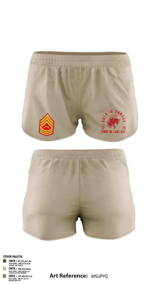 Ranger Panties, Zulu 109, Marines, Teamtime, Team time, sublimation, custom sports apparel, team uniforms, spirit wear, spiritwear, sports uniforms, custom shirts, team store, custom team store, fundraiser sports, apparel fundraiser