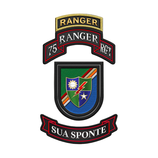 3rd/75th Ranger Regiment 63467571 Stainless Steel Water Bottle with a Straw Lid