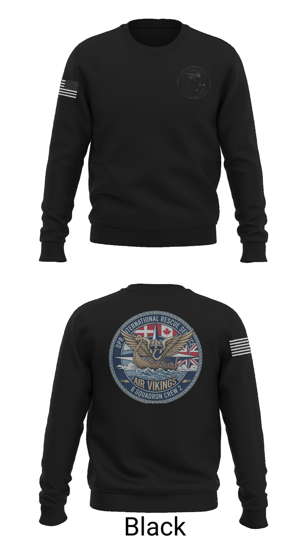 Crew Neck Sweatshirt, 6 Squadron Crew 2, , Teamtime, Team time, sublimation, custom sports apparel, team uniforms, spirit wear, spiritwear, sports uniforms, custom shirts, team store, custom team store, fundraiser sports, apparel fundraiser