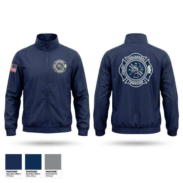Windbreaker, Tuscarora fire department, Fire Department, Teamtime, Team time, sublimation, custom sports apparel, team uniforms, spirit wear, spiritwear, sports uniforms, custom shirts, team store, custom team store, fundraiser sports, apparel fundraiser