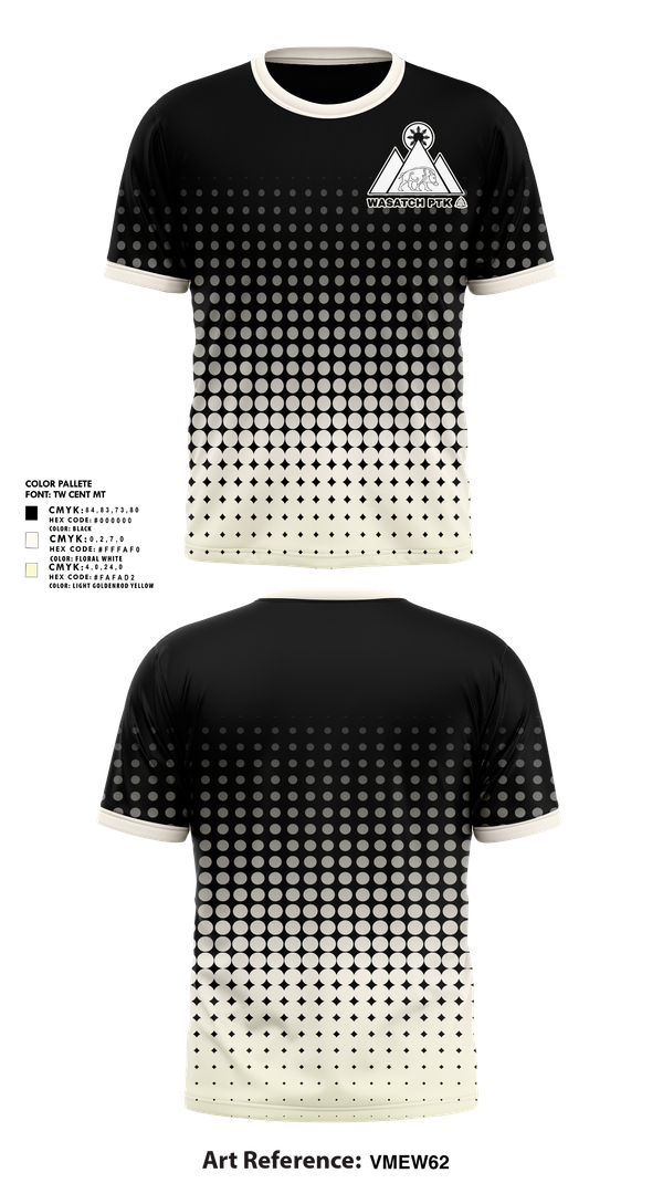 Short Sleeve Performance Shirt, Wasatch PTK, , Teamtime, Team time, sublimation, custom sports apparel, team uniforms, spirit wear, spiritwear, sports uniforms, custom shirts, team store, custom team store, fundraiser sports, apparel fundraiser