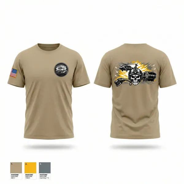 Old School Cotton Feel Shirt, 92F ALC, National Guard, Teamtime, Team time, sublimation, custom sports apparel, team uniforms, spirit wear, spiritwear, sports uniforms, custom shirts, team store, custom team store, fundraiser sports, apparel fundraiser