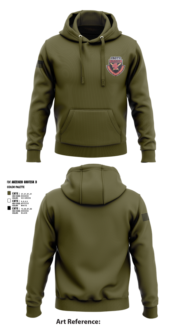Hoodie, Gladiators, Army, Teamtime, Team time, sublimation, custom sports apparel, team uniforms, spirit wear, spiritwear, sports uniforms, custom shirts, team store, custom team store, fundraiser sports, apparel fundraiser