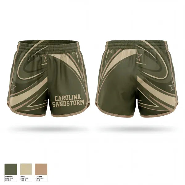 Womens Shorts, Carolina Sandstorm, Baseball, Teamtime, Team time, sublimation, custom sports apparel, team uniforms, spirit wear, spiritwear, sports uniforms, custom shirts, team store, custom team store, fundraiser sports, apparel fundraiser