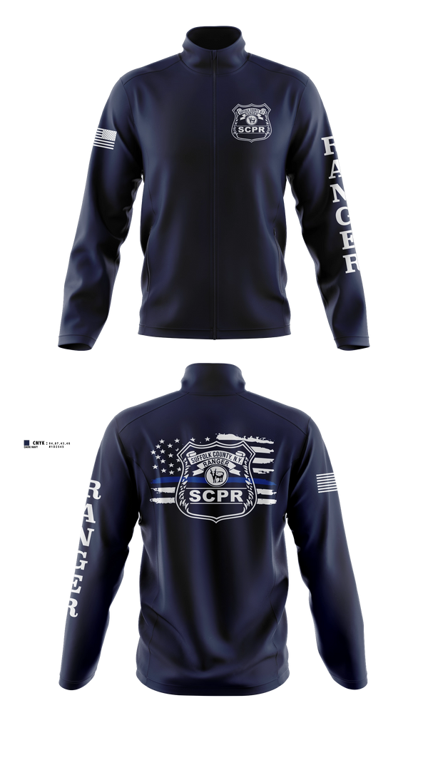 Fleece Jacket, Suffolk County Park Rangers, Police, Teamtime, Team time, sublimation, custom sports apparel, team uniforms, spirit wear, spiritwear, sports uniforms, custom shirts, team store, custom team store, fundraiser sports, apparel fundraiser