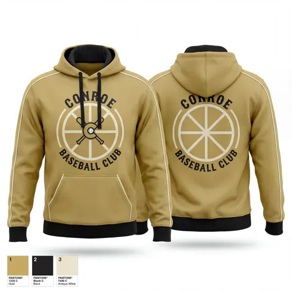 Hoodie, Conroe Baseball Club, Baseball, Teamtime, Team time, sublimation, custom sports apparel, team uniforms, spirit wear, spiritwear, sports uniforms, custom shirts, team store, custom team store, fundraiser sports, apparel fundraiser