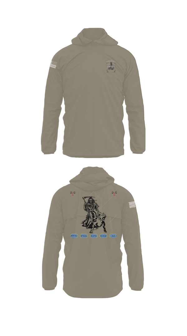 Windbreaker, 204th MDP, Army, Teamtime, Team time, sublimation, custom sports apparel, team uniforms, spirit wear, spiritwear, sports uniforms, custom shirts, team store, custom team store, fundraiser sports, apparel fundraiser