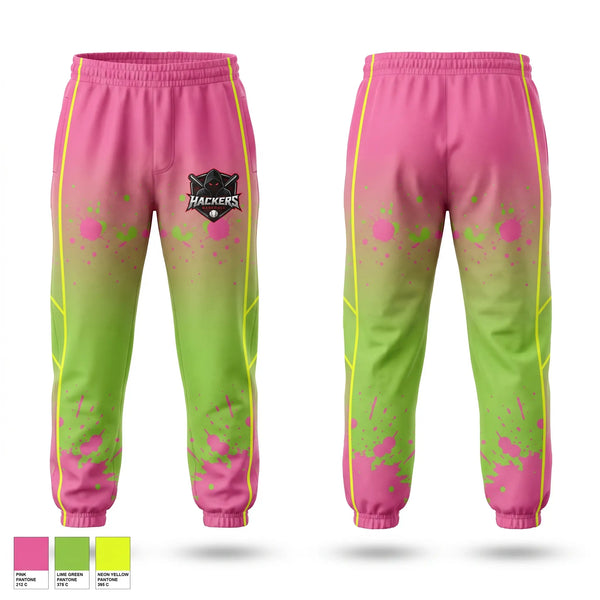 Sweatpants, Hackers Baseball Club, Baseball, Teamtime, Team time, sublimation, custom sports apparel, team uniforms, spirit wear, spiritwear, sports uniforms, custom shirts, team store, custom team store, fundraiser sports, apparel fundraiser