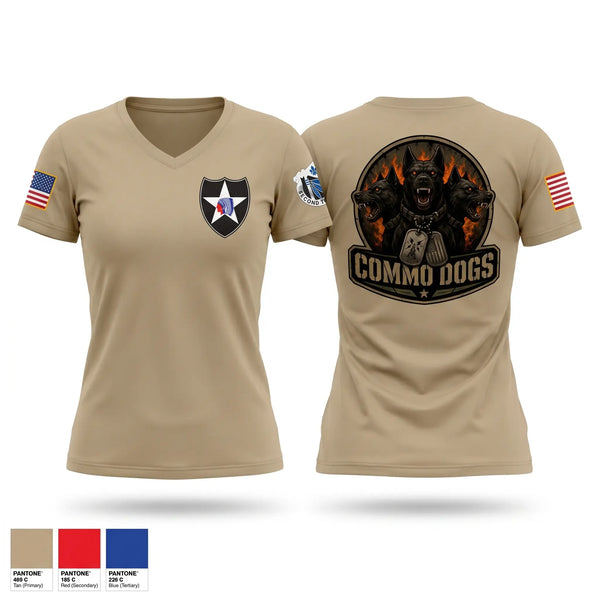 Womens Short Sleeve Vneck Shirt, Signal Platoon, Army, Teamtime, Team time, sublimation, custom sports apparel, team uniforms, spirit wear, spiritwear, sports uniforms, custom shirts, team store, custom team store, fundraiser sports, apparel fundraiser