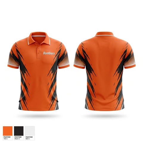 Short Sleeve Performance Polo, Bombers, Softball, Teamtime, Team time, sublimation, custom sports apparel, team uniforms, spirit wear, spiritwear, sports uniforms, custom shirts, team store, custom team store, fundraiser sports, apparel fundraiser