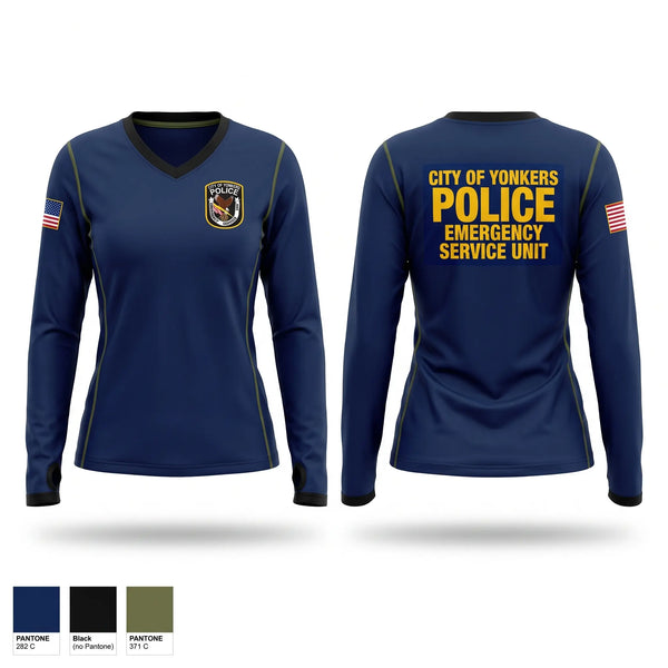 Old School Cotton Feel Shirt, Yonkers Police Emergency Services Unit, Police, Teamtime, Team time, sublimation, custom sports apparel, team uniforms, spirit wear, spiritwear, sports uniforms, custom shirts, team store, custom team store, fundraiser sports, apparel fundraiser