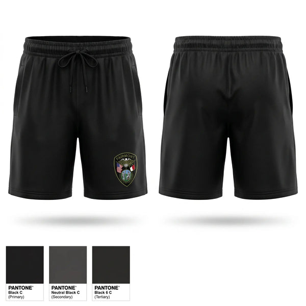 Athletic Shorts With Pockets, Fairmont Police Department, Police, Teamtime, Team time, sublimation, custom sports apparel, team uniforms, spirit wear, spiritwear, sports uniforms, custom shirts, team store, custom team store, fundraiser sports, apparel fundraiser