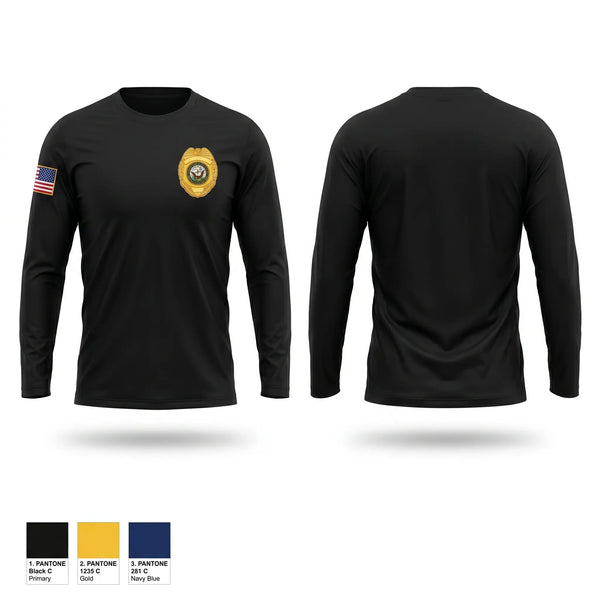 Long Sleeve Performance Shirt, Navy Police, Police, Teamtime, Team time, sublimation, custom sports apparel, team uniforms, spirit wear, spiritwear, sports uniforms, custom shirts, team store, custom team store, fundraiser sports, apparel fundraiser
