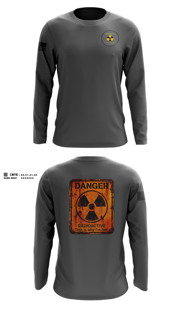 Long Sleeve Performance Shirt, PHX NUC MED, Air Force, Teamtime, Team time, sublimation, custom sports apparel, team uniforms, spirit wear, spiritwear, sports uniforms, custom shirts, team store, custom team store, fundraiser sports, apparel fundraiser