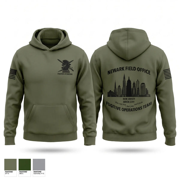 Hoodie, FUGITIVE OPERATIONS TEAM, Police, Teamtime, Team time, sublimation, custom sports apparel, team uniforms, spirit wear, spiritwear, sports uniforms, custom shirts, team store, custom team store, fundraiser sports, apparel fundraiser