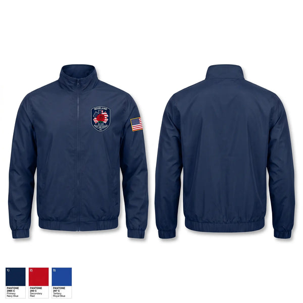 Windbreaker, Roseland First Aid Squad, EMS/EMT, Teamtime, Team time, sublimation, custom sports apparel, team uniforms, spirit wear, spiritwear, sports uniforms, custom shirts, team store, custom team store, fundraiser sports, apparel fundraiser
