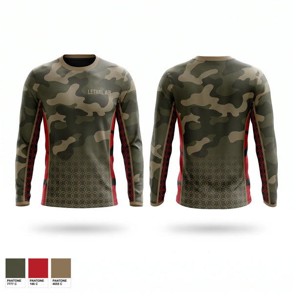Long Sleeve Performance Shirt, Lethal Air, E-Sports, Teamtime, Team time, sublimation, custom sports apparel, team uniforms, spirit wear, spiritwear, sports uniforms, custom shirts, team store, custom team store, fundraiser sports, apparel fundraiser