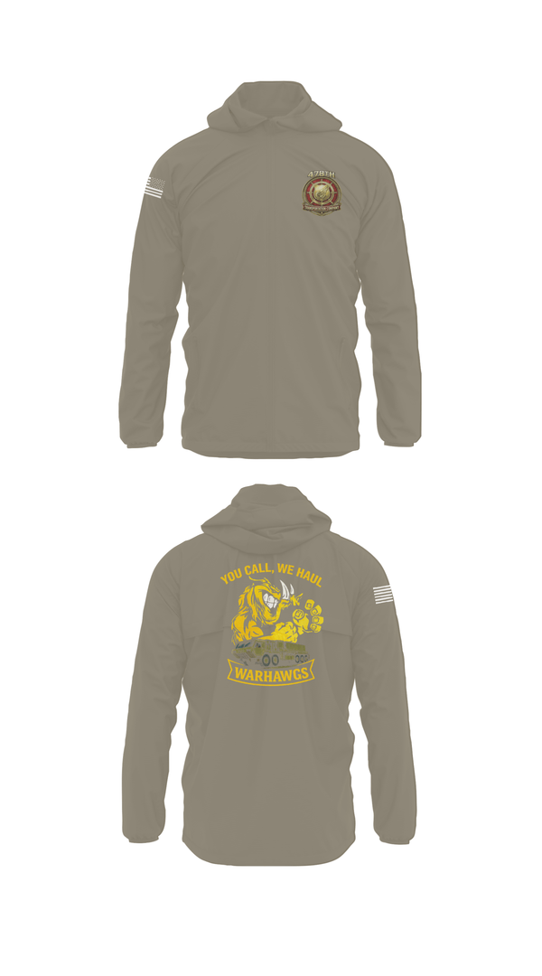 Windbreaker, 478th Trasportation Company, Army, Teamtime, Team time, sublimation, custom sports apparel, team uniforms, spirit wear, spiritwear, sports uniforms, custom shirts, team store, custom team store, fundraiser sports, apparel fundraiser