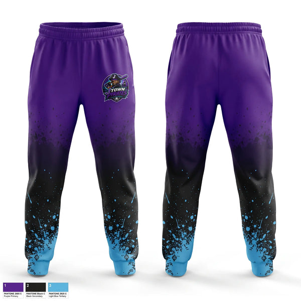 Sweatpants, J-Town Pirates, Baseball, Teamtime, Team time, sublimation, custom sports apparel, team uniforms, spirit wear, spiritwear, sports uniforms, custom shirts, team store, custom team store, fundraiser sports, apparel fundraiser