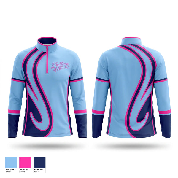 Quarter Zip Jacket, Mud Bugs, Baseball, Teamtime, Team time, sublimation, custom sports apparel, team uniforms, spirit wear, spiritwear, sports uniforms, custom shirts, team store, custom team store, fundraiser sports, apparel fundraiser
