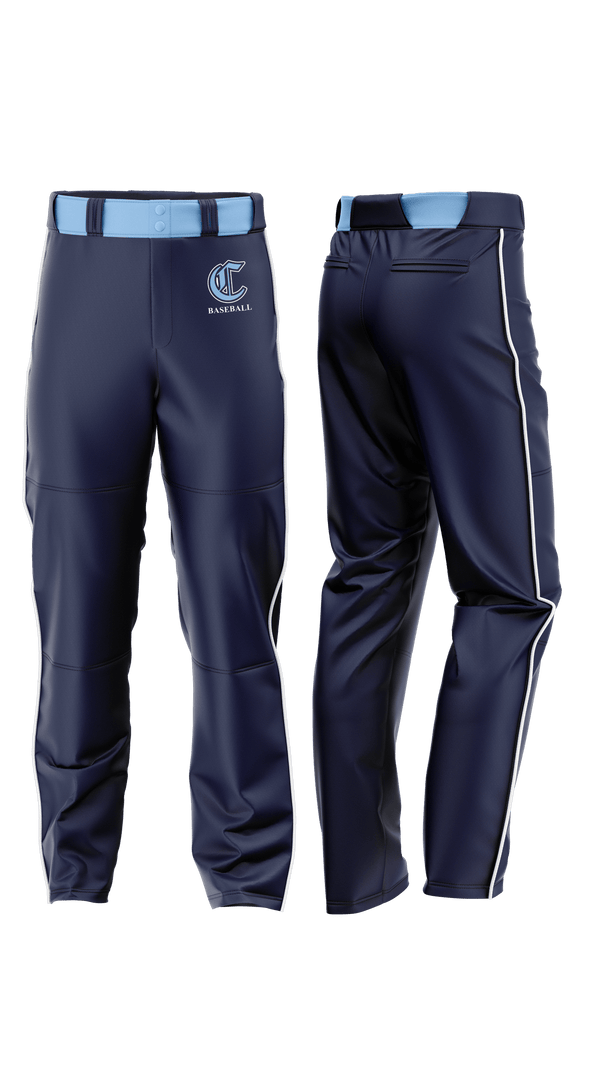 Baseball Pants, Bishop Canevin, Baseball, Teamtime, Team time, sublimation, custom sports apparel, team uniforms, spirit wear, spiritwear, sports uniforms, custom shirts, team store, custom team store, fundraiser sports, apparel fundraiser