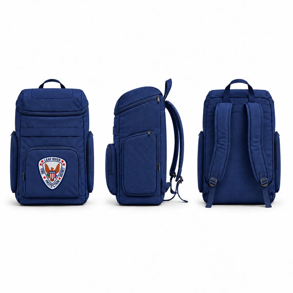 Gear Bag, Leaf River Fire Protection District, EMS/EMT, Teamtime, Team time, sublimation, custom sports apparel, team uniforms, spirit wear, spiritwear, sports uniforms, custom shirts, team store, custom team store, fundraiser sports, apparel fundraiser