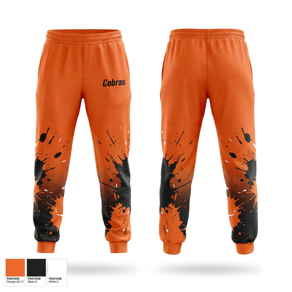 Sweatpants, Cobras, Baseball, Teamtime, Team time, sublimation, custom sports apparel, team uniforms, spirit wear, spiritwear, sports uniforms, custom shirts, team store, custom team store, fundraiser sports, apparel fundraiser