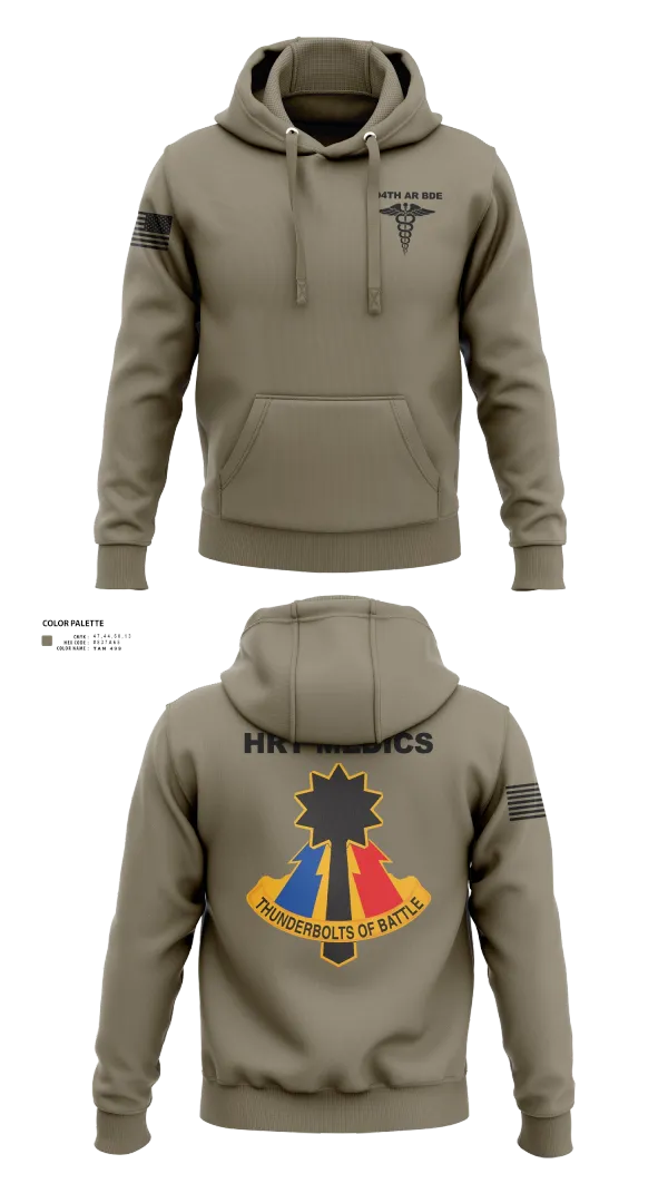 Hoodie, 194th AR BDE HRT Medics, Army, Teamtime, Team time, sublimation, custom sports apparel, team uniforms, spirit wear, spiritwear, sports uniforms, custom shirts, team store, custom team store, fundraiser sports, apparel fundraiser