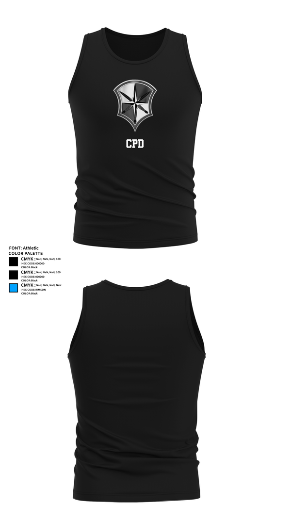 Tank Top, CPD, , Teamtime, Team time, sublimation, custom sports apparel, team uniforms, spirit wear, spiritwear, sports uniforms, custom shirts, team store, custom team store, fundraiser sports, apparel fundraiser