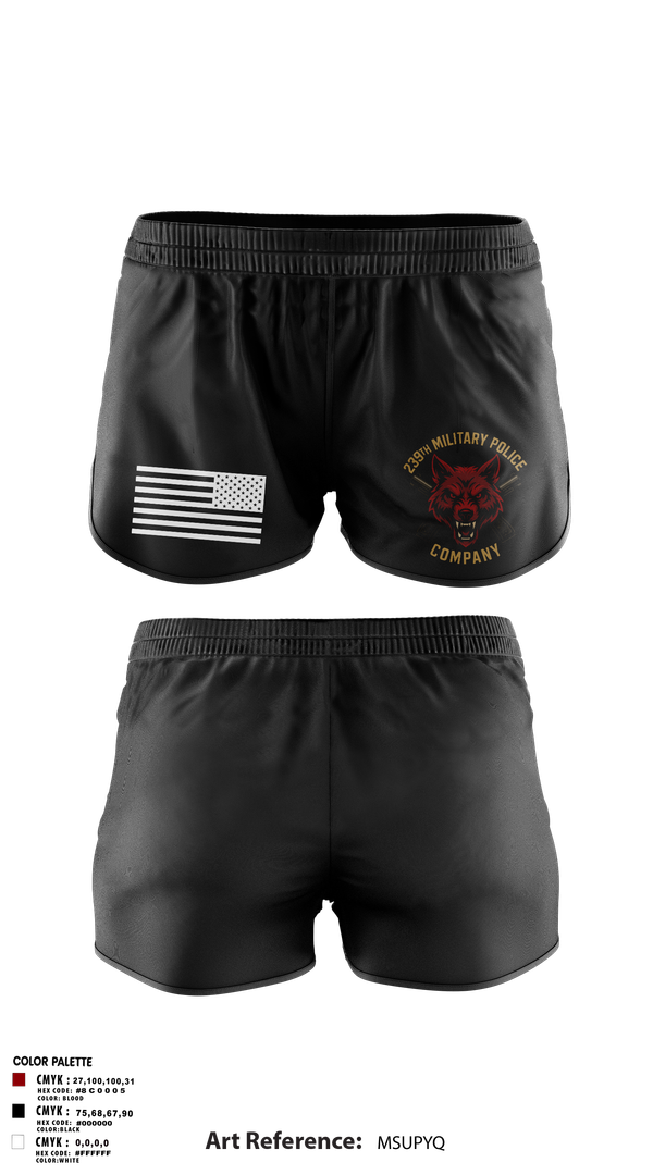 Ranger Panties, 239th Military Police Company, , Teamtime, Team time, sublimation, custom sports apparel, team uniforms, spirit wear, spiritwear, sports uniforms, custom shirts, team store, custom team store, fundraiser sports, apparel fundraiser