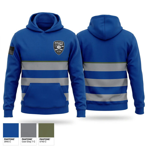 Hoodie, Wilder Police Department, Police, Teamtime, Team time, sublimation, custom sports apparel, team uniforms, spirit wear, spiritwear, sports uniforms, custom shirts, team store, custom team store, fundraiser sports, apparel fundraiser