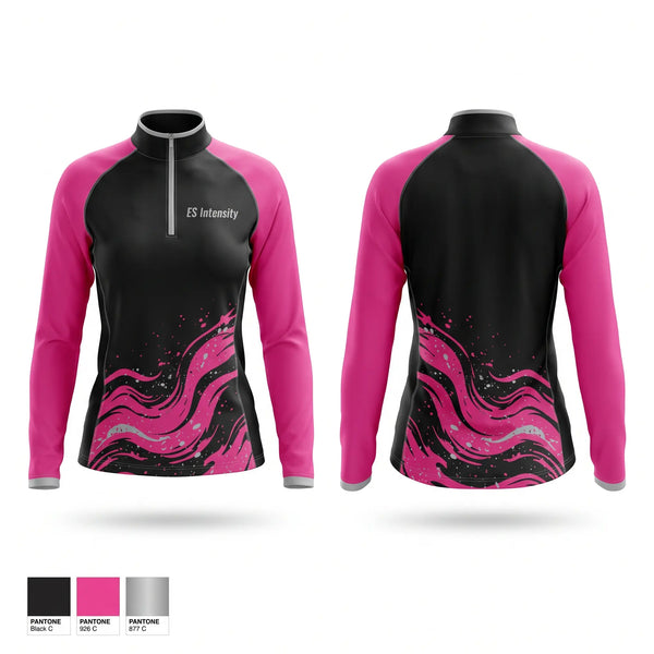 Quarter Zip Jacket, ES Intensity, Cheer, Teamtime, Team time, sublimation, custom sports apparel, team uniforms, spirit wear, spiritwear, sports uniforms, custom shirts, team store, custom team store, fundraiser sports, apparel fundraiser