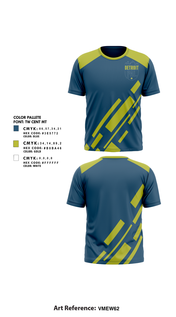 Short Sleeve Performance Shirt, Detroit PAL Flag Football, , Teamtime, Team time, sublimation, custom sports apparel, team uniforms, spirit wear, spiritwear, sports uniforms, custom shirts, team store, custom team store, fundraiser sports, apparel fundraiser