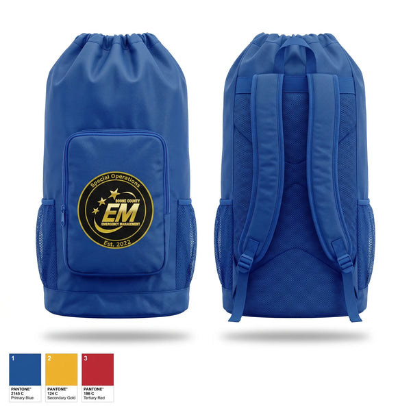 Gear Bag, Boone County Swift Water Rescue, Fire Department, Teamtime, Team time, sublimation, custom sports apparel, team uniforms, spirit wear, spiritwear, sports uniforms, custom shirts, team store, custom team store, fundraiser sports, apparel fundraiser