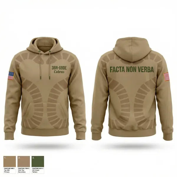 Hoodie, 3BN/6BDE Cobras, Army, Teamtime, Team time, sublimation, custom sports apparel, team uniforms, spirit wear, spiritwear, sports uniforms, custom shirts, team store, custom team store, fundraiser sports, apparel fundraiser