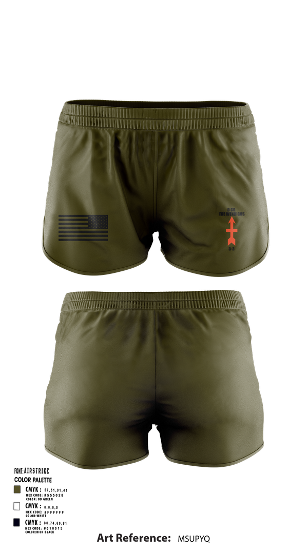 Ranger Panties, 2-127 D-CO, , Teamtime, Team time, sublimation, custom sports apparel, team uniforms, spirit wear, spiritwear, sports uniforms, custom shirts, team store, custom team store, fundraiser sports, apparel fundraiser